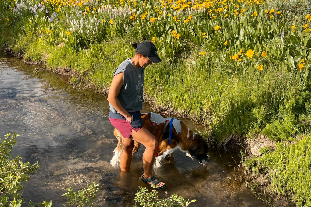 Bree and Elle on an adventure together.