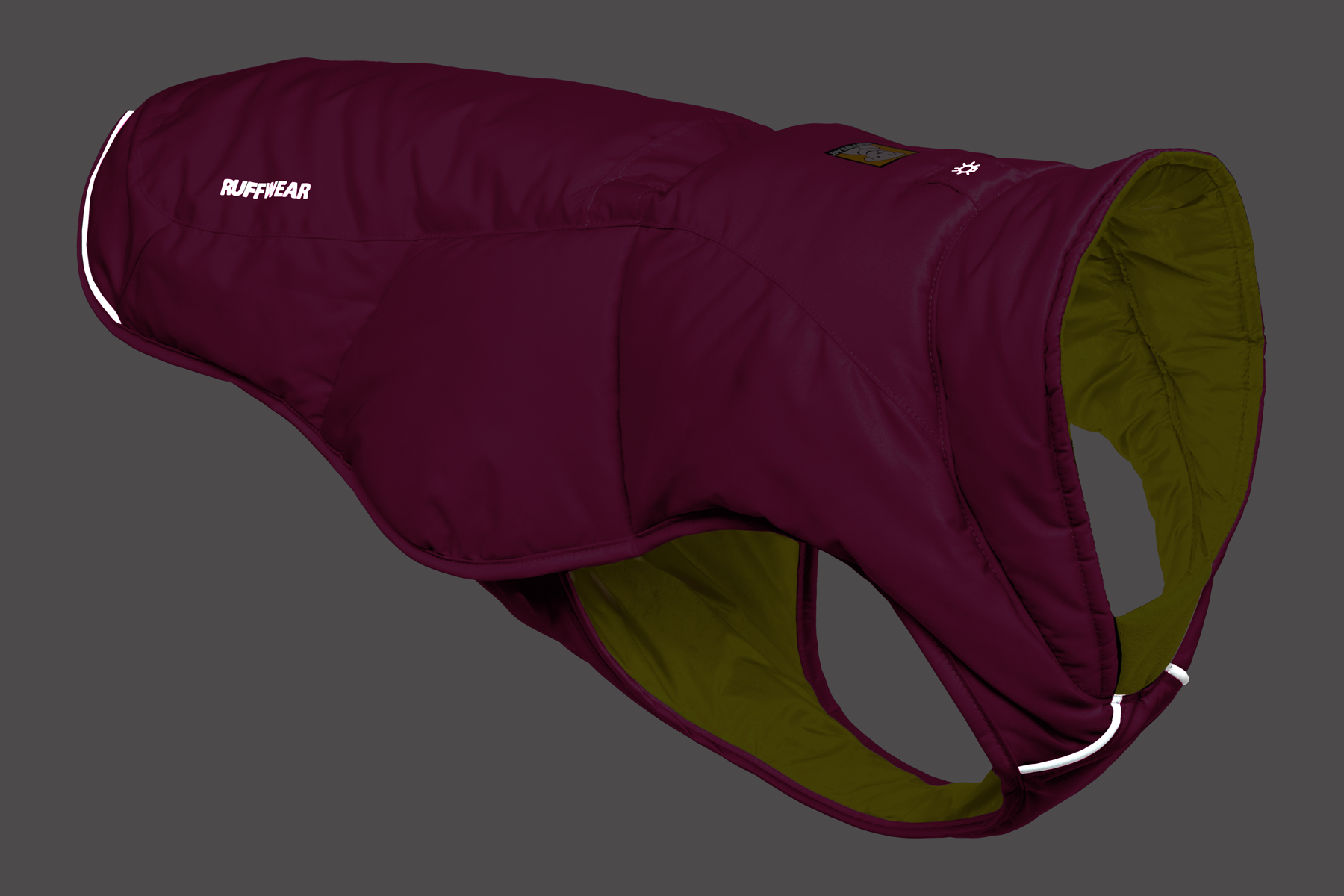 クインジードッグジャケット | パッカブルな防寒具 | Ruffwear JAPAN