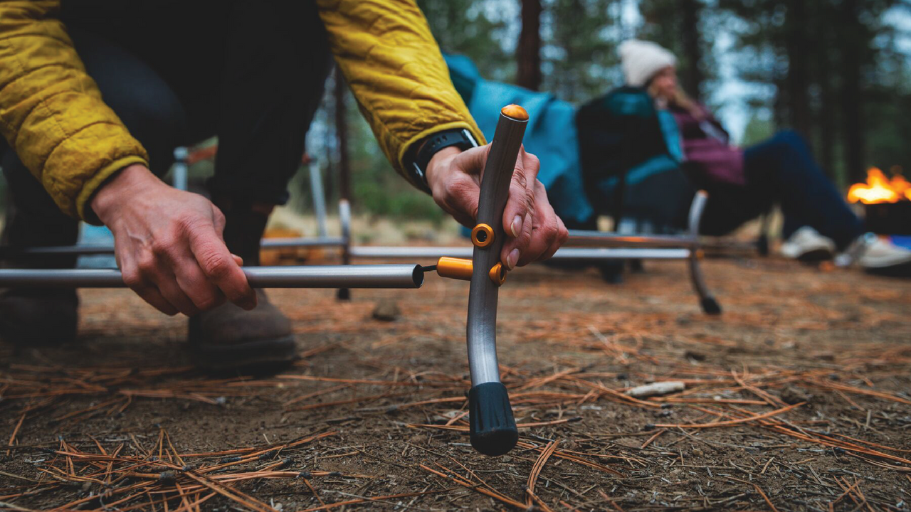 素早く簡単な設営
