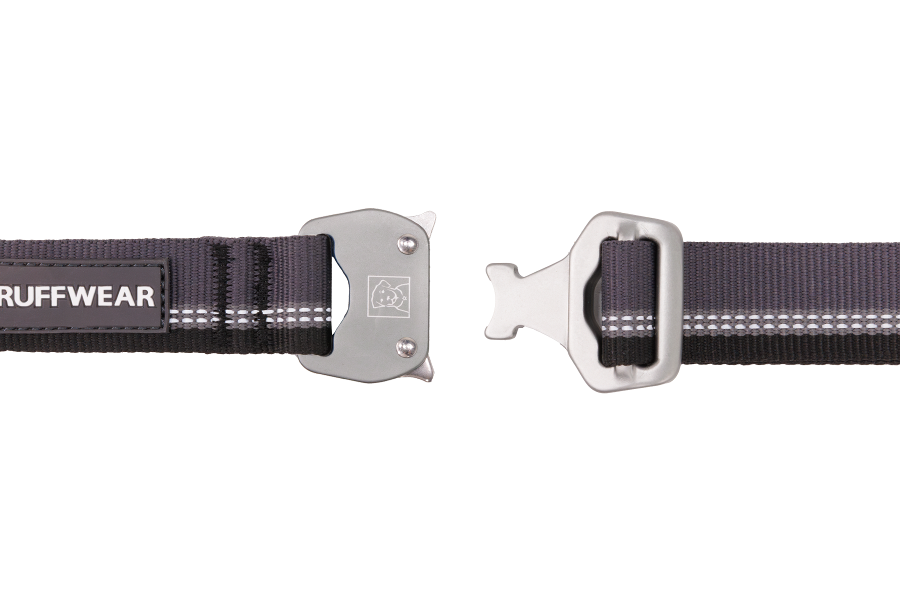 ラフウェアドッグカラーとメタルクラスプ、ミディアムサイズの品種、調節可能なフィット、反射トリム、サイズ：ミディアム（36-51 cm / 14-20 in）、牧草地 トップロープドッグカラー⁄メタルバックル・快適で耐久性のある