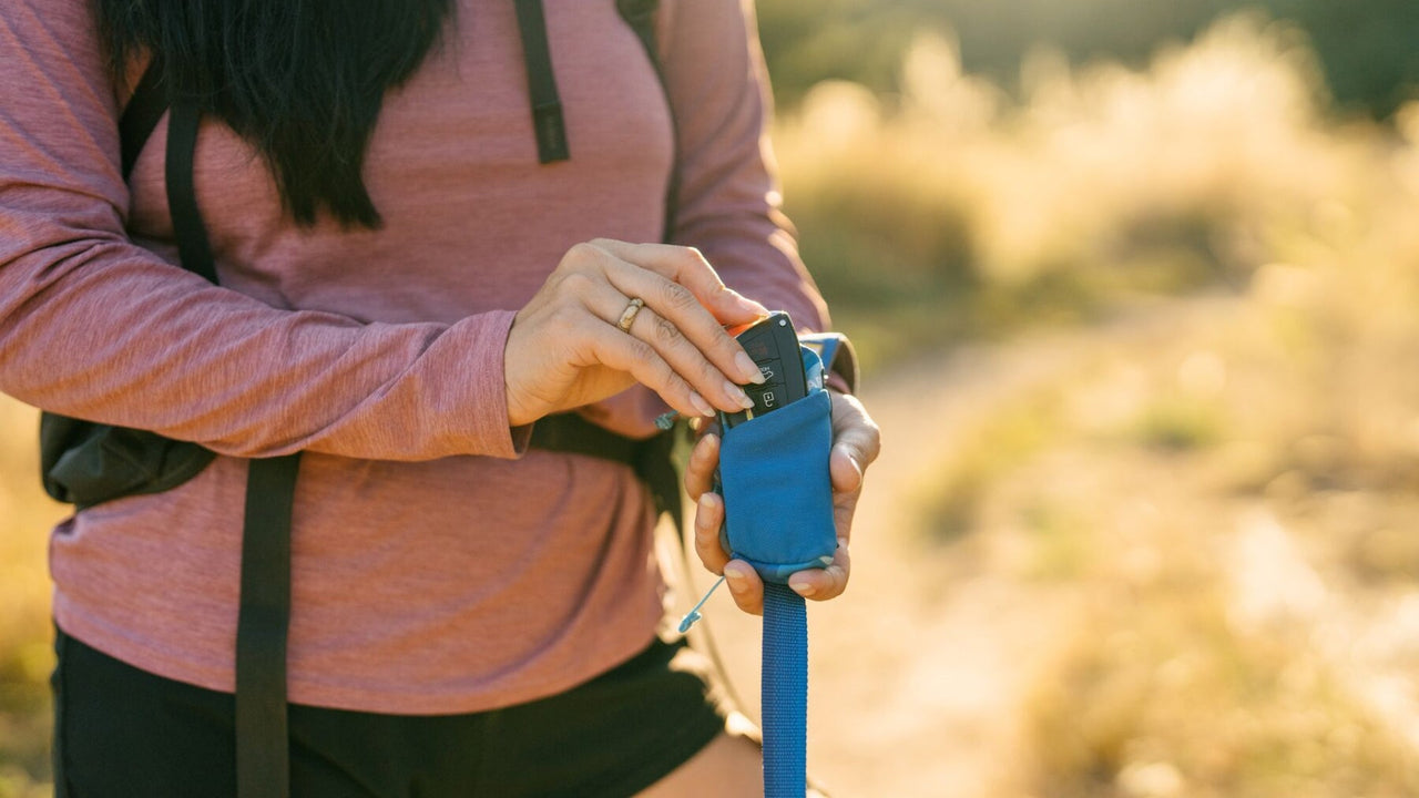 リーシュに取り付けられます